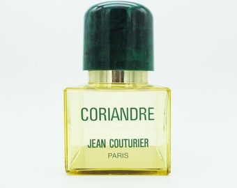 HUGE Vintage Bottle of Coriander from Jean Couturier Perfume, Empty Bottle, Collector Perfume Bottles, Bathroom Décor