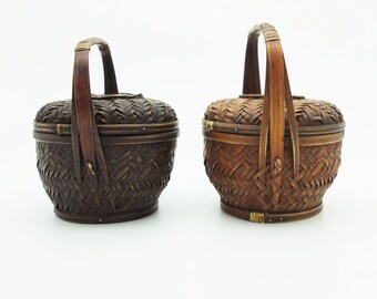 Amazon.com: FENOKD 1 Pack Bamboo Woven Food Ornaments