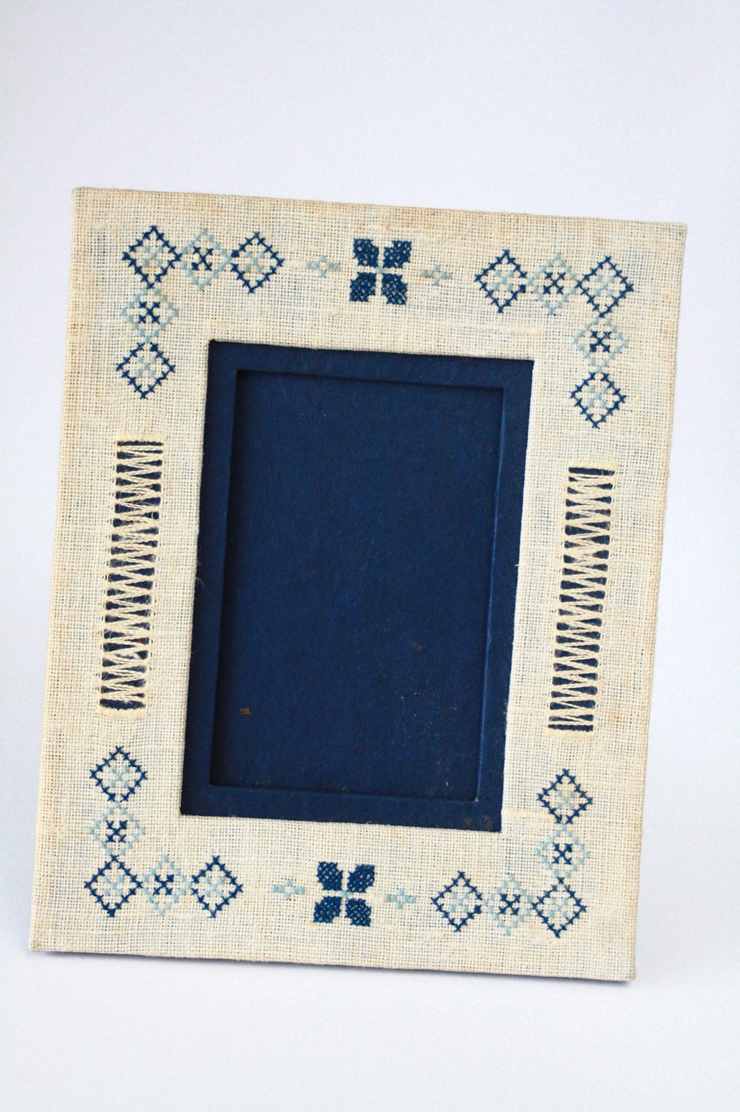 LINEN Photo Frame Etsy