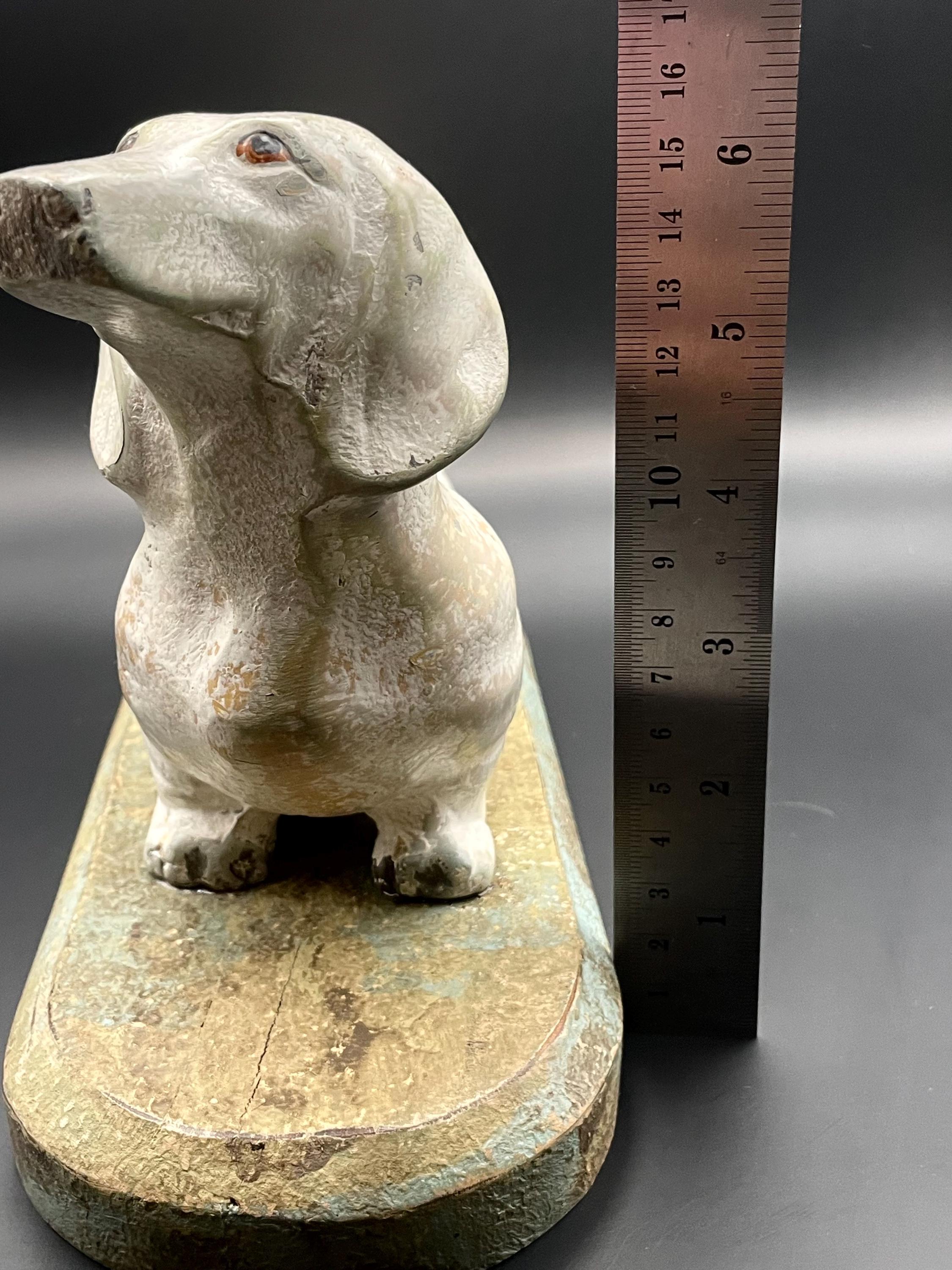 ヴィンテージのダックスフンドの置物、ソーセージ犬の置物 - Etsy 日本
