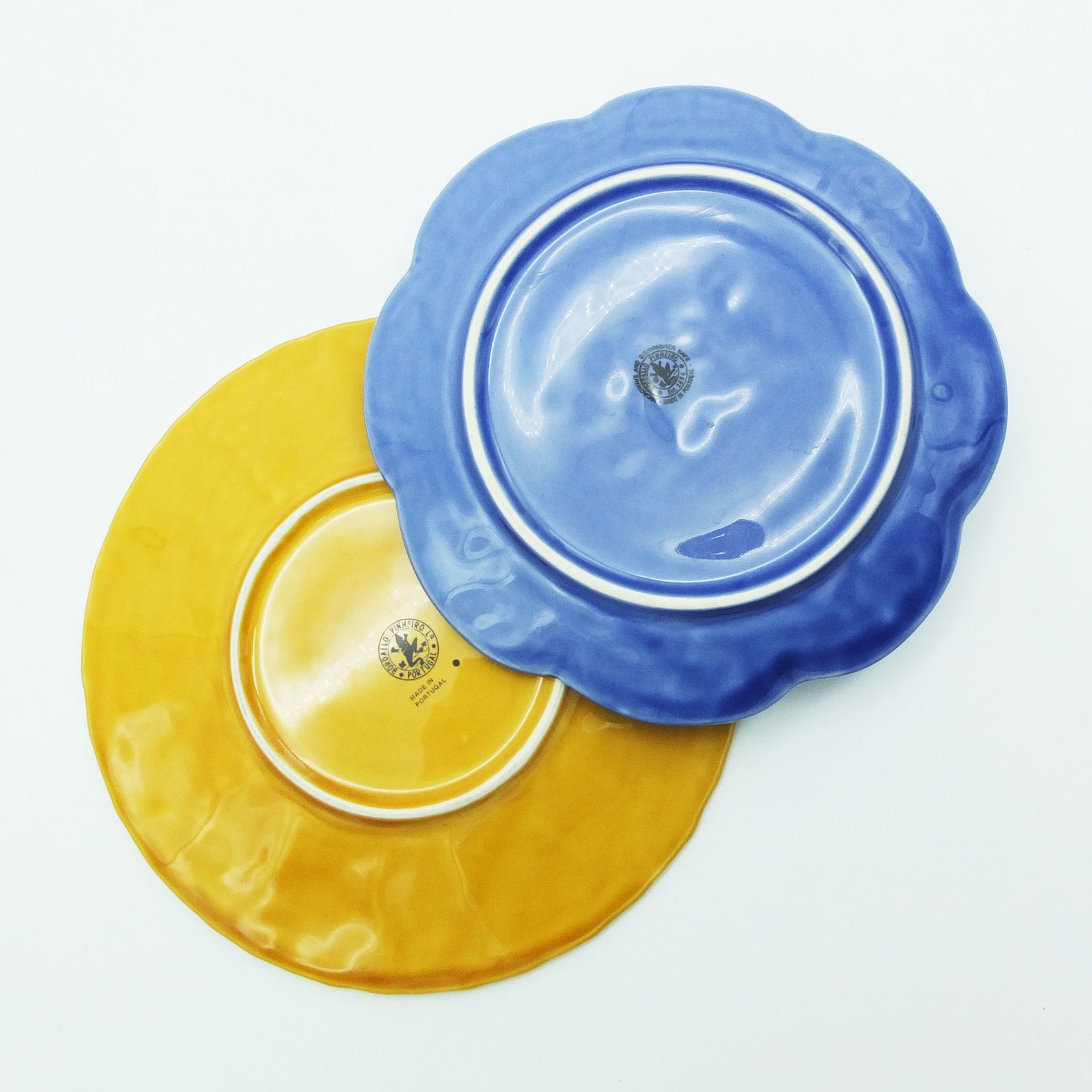 1 Portuguese Vintage Ceramics Plate //// Ceramics Bordalo Etsy