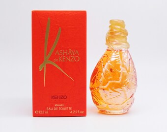 Vintage Original Kenzo Kashaya 125 ml, Vintage Versace Perfume, Paper box NOT avaiable