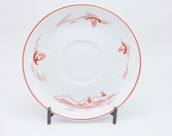 Antique Portuguese Porcelain Plate, Vista Alegre Dish, Vista Alegre Porcelain Plate