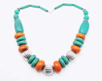 Vintage Handmade African Necklace