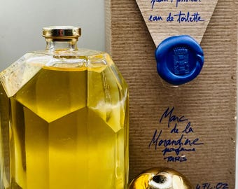 Vintage French Eau de toilette M pour Monsieur,  Marc de la Morandiere perfume, 200 ml