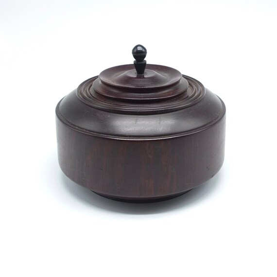Antique African Wood Box, Wood Jewellery Box, Exotic Wood Box, Handmade box