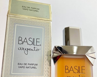 Vintage Basile Argento Perfume, Uomo Perfume