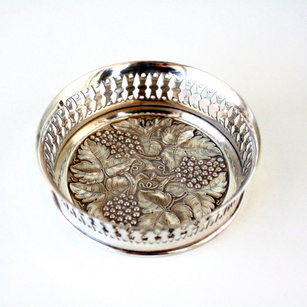 Sterling Silver Wine Coaster