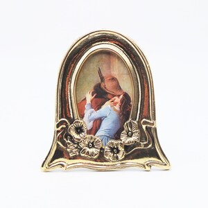 Vintage Brass Photo Frame, vintage Picture Frame