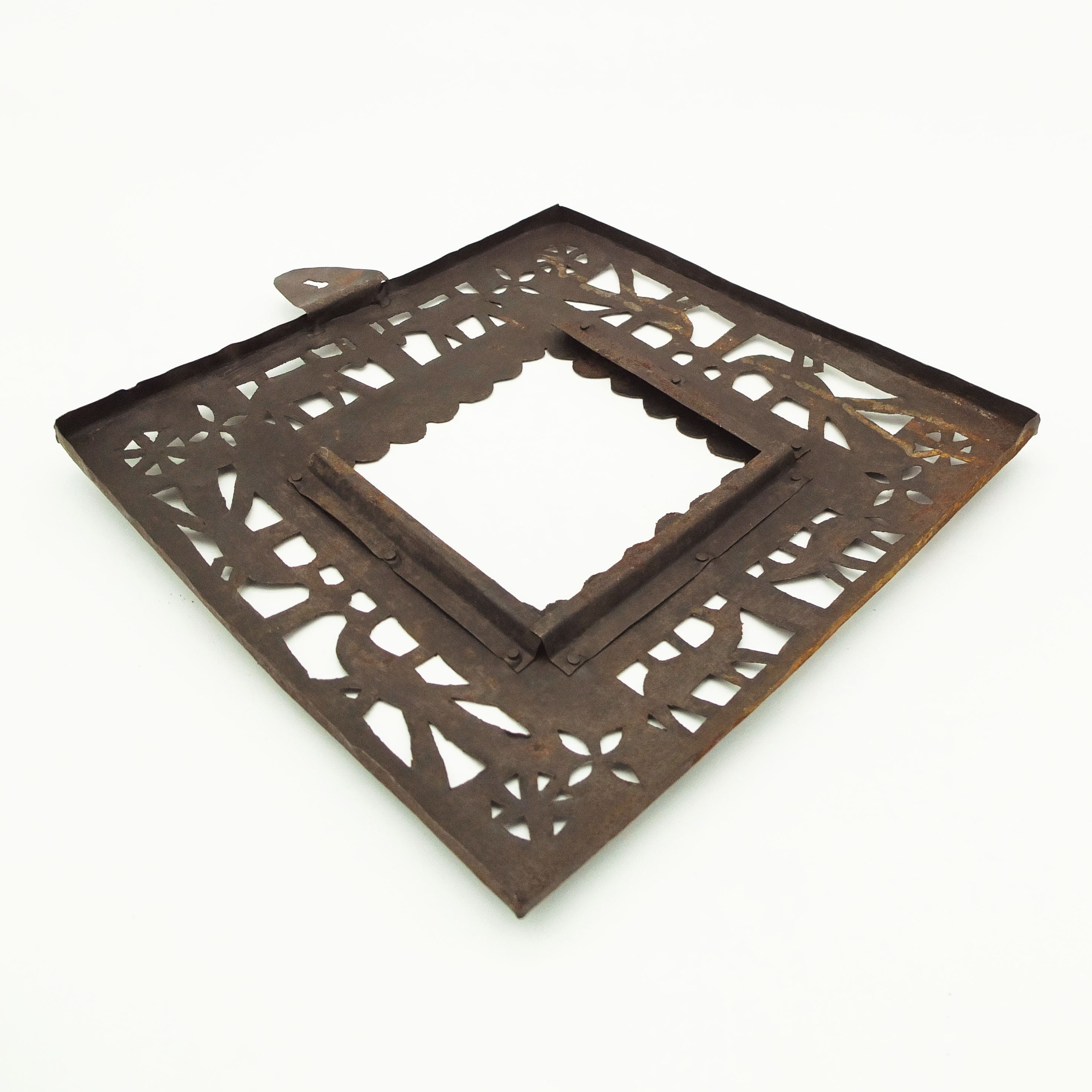 Vintage Iron Frame Handmade Iron Picture Frame Wall Picture Etsy