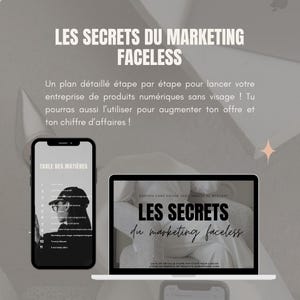 The Faceless Marketing Guide | eBook with Master Resale Rights MRR | PLR | DFY