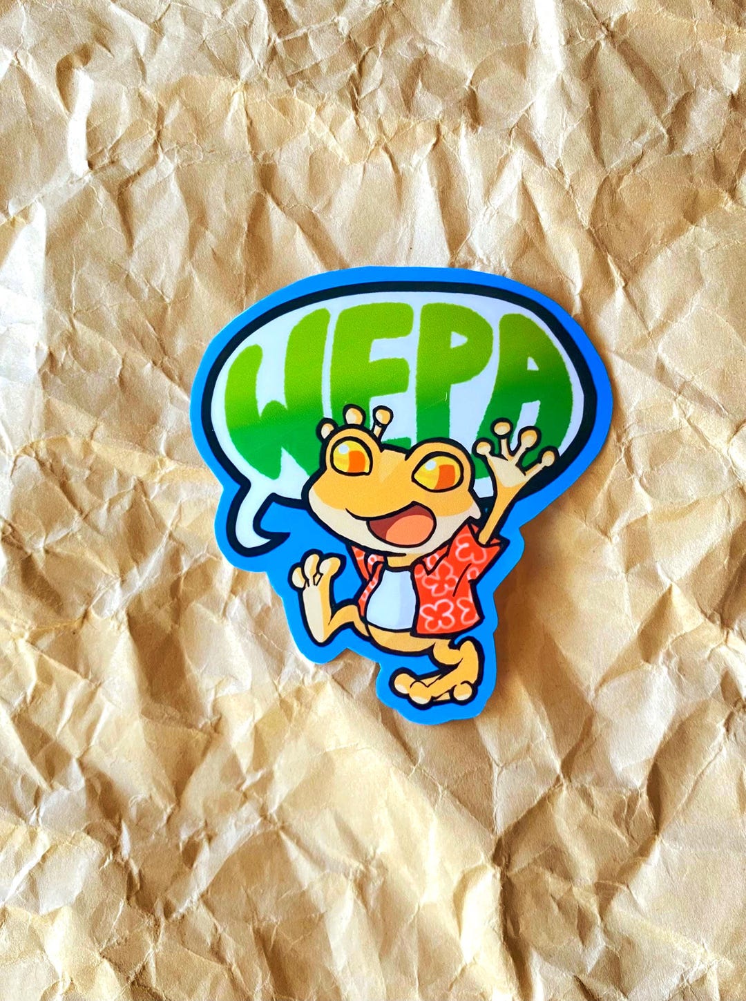 Coquí WEPA Sticker | Borinken, Boricua Pride, Laptop, Iphone, Cellphone ...