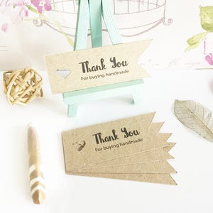 Large Flag Tags, Business Cards Kraft Card Recycled card, Custom Calling cards Pennant Flag Swing Tags