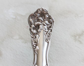 Silverware Handle Key Ring. Spoon Handle Key Ring. Silverware Key Chain. Spoon Key Chain. Berwick aka Diana Pattern Vintage Silverware