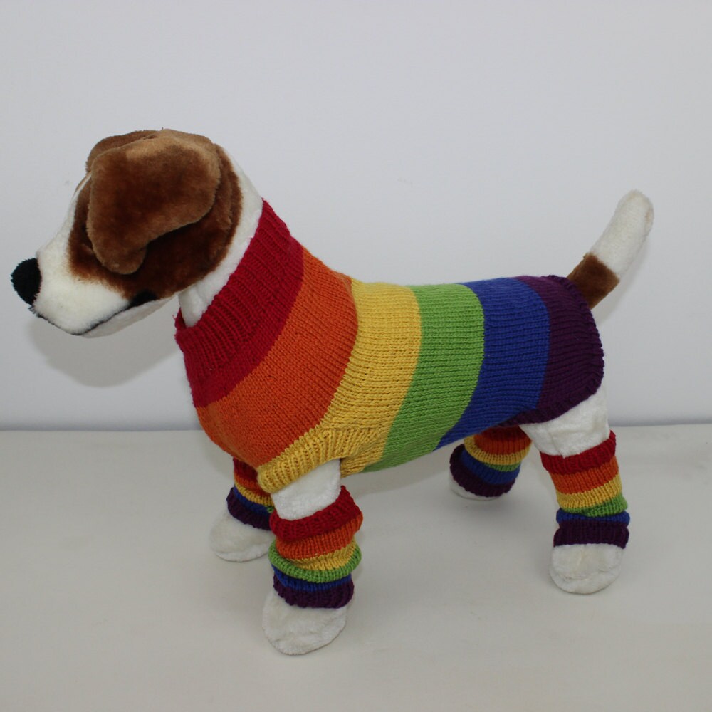 Dog leg warmers 2025 knitting pattern