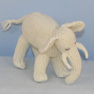 Instant Digital File pdf download Knitting pattern-Baby Elephant Toy and Beanie Hat and Booties Set pdf download knitting pattern image 5