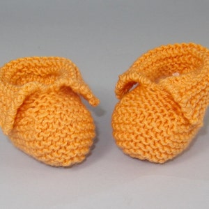 knitting pattern digital pdf download Baby Granny Slippers Booties Bootees knitting pattern pdf download by madmonkeyknits image 2