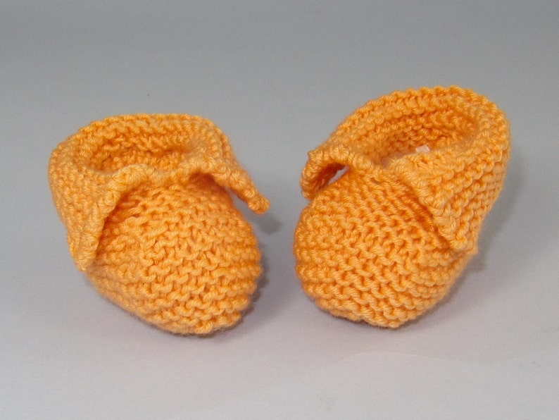 knitting pattern digital pdf download Baby Granny Slippers Booties Bootees knitting pattern pdf download by madmonkeyknits image 2