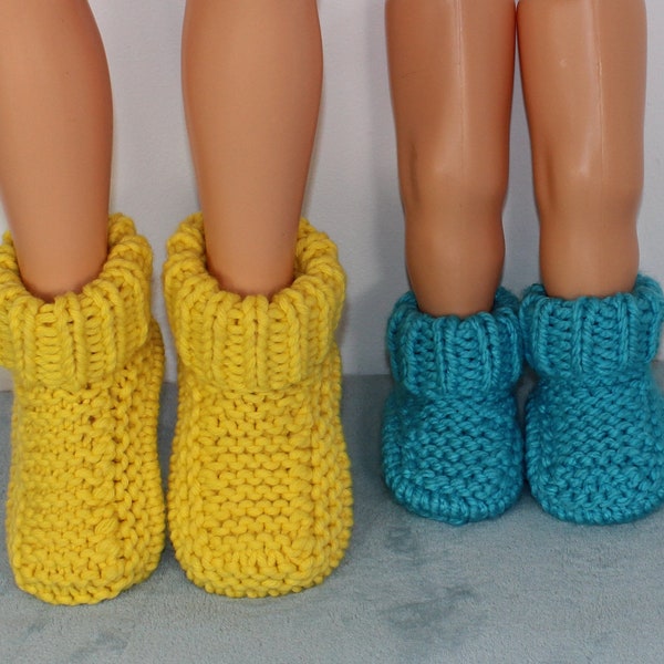 madmonkeyknits immediate pdf download knitting pattern Childrens Super Chunky Slipper Boots CIRCULAR knitting instructions