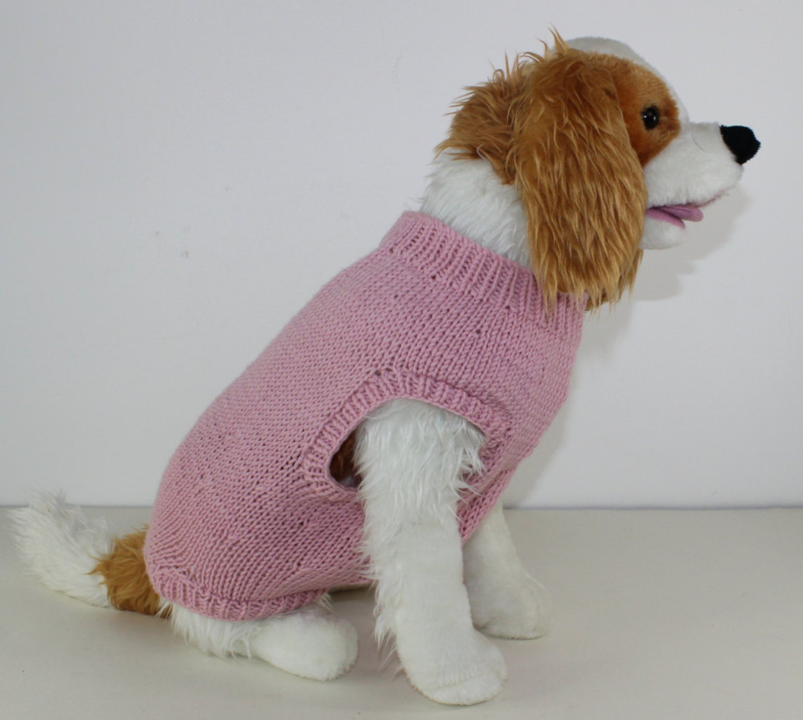 Madmonkeyknits Aran Dog Coat Onesie knitting pattern pdf Etsy