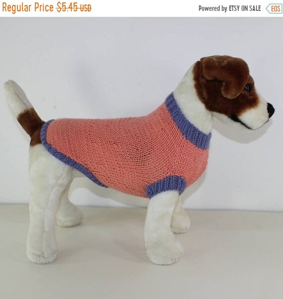 ARAN KNITTED DOG COAT PATTERN BONES