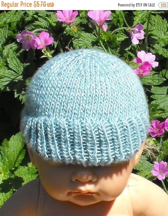 PRINTED KNITTING INSTRUCTIONS-BABY CHUNKY BEEHIVE HAT KNITTING PATTERN