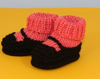 madmonkeyknits- Baby Sock and Slipper Booties pdf download strickmuster - Instant Digital File pdf download strickmuster