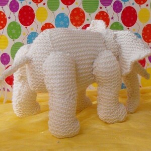 knitting pattern instructions Eddie Nursery White Elephant pdf immediate digital download knitting pattern image 4