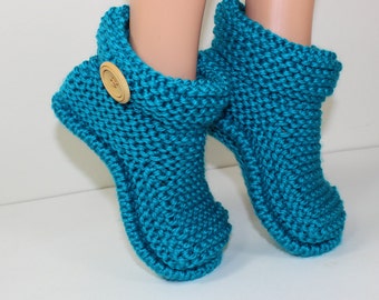 Children's Easy Boots knitting pattern by madmonkeyknits - Instant Digital File pdf download