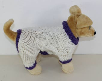 madmonkeyknits - Dog Simple Chunky Onesie knitting pattern pdf download - Instant Digital File pdf knitting pattern
