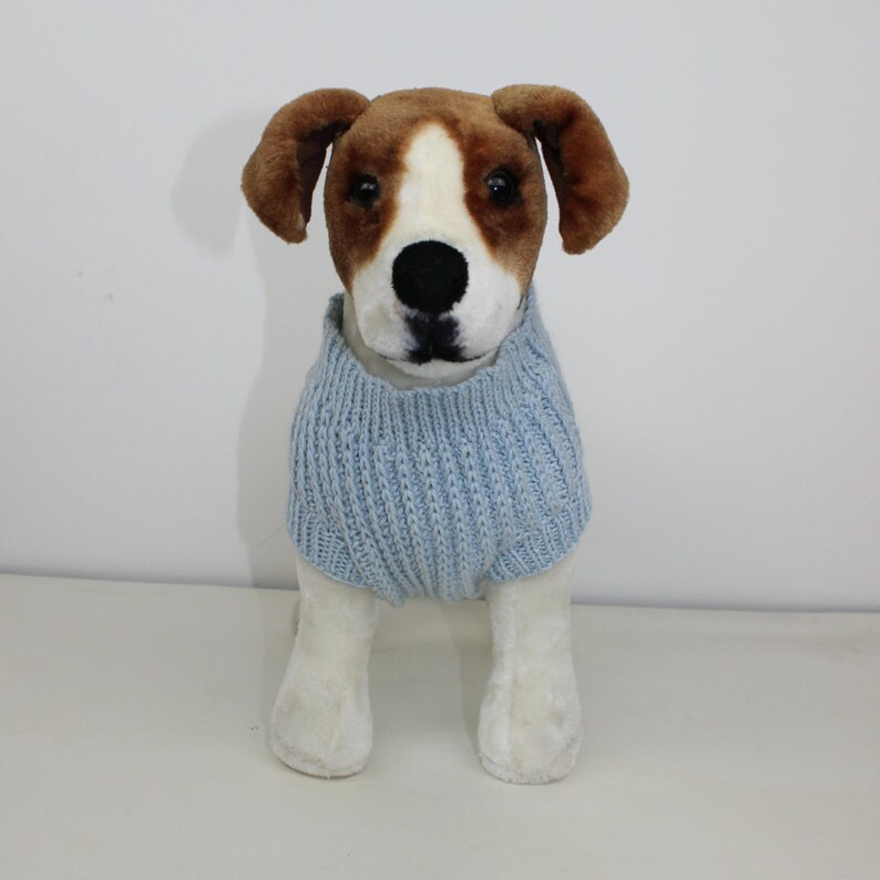 Madmonkeyknits Simple Fishermans Rib Dog Coat knitting pattern pdf download Instant Digital File pdf knitting pattern image 4