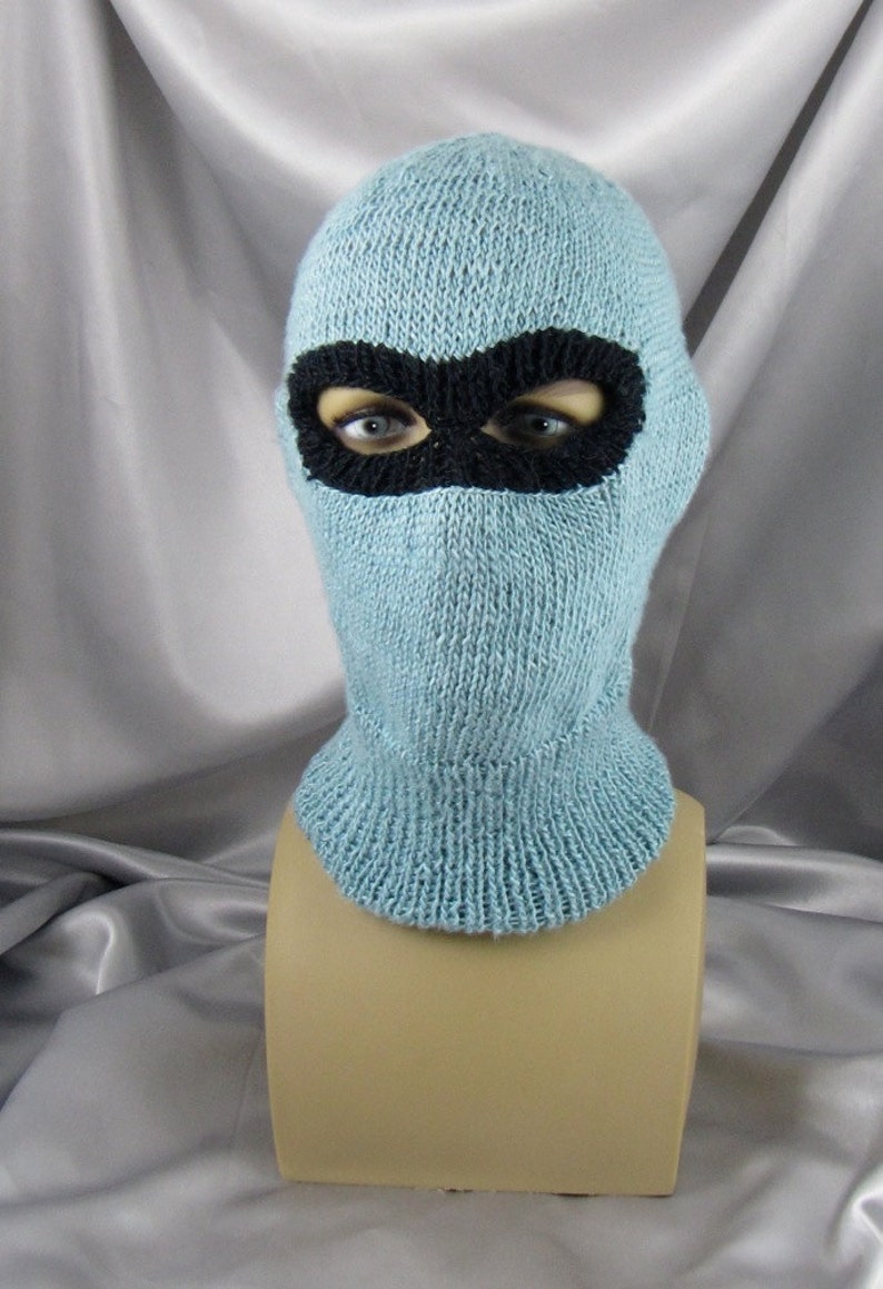 Knitting pattern digital pdf download Ski Mask Balaclava Etsy