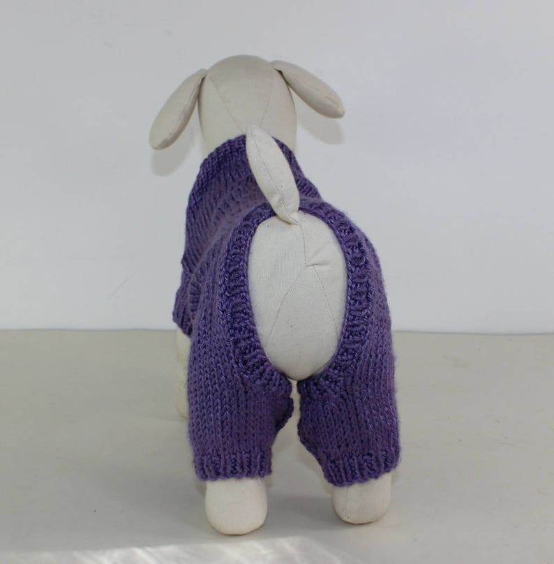 SALE madmonkeyknits Small Dog Onesie knitting pattern pdf Etsy