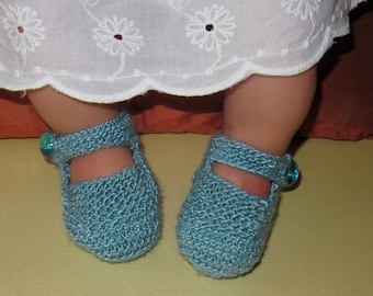 Sofortige digitale Datei pdf download Strickmuster - Baby High Front, High Back Schuhe pdf download Booties Strickmuster