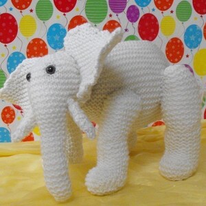 knitting pattern instructions Eddie Nursery White Elephant pdf immediate digital download knitting pattern image 3