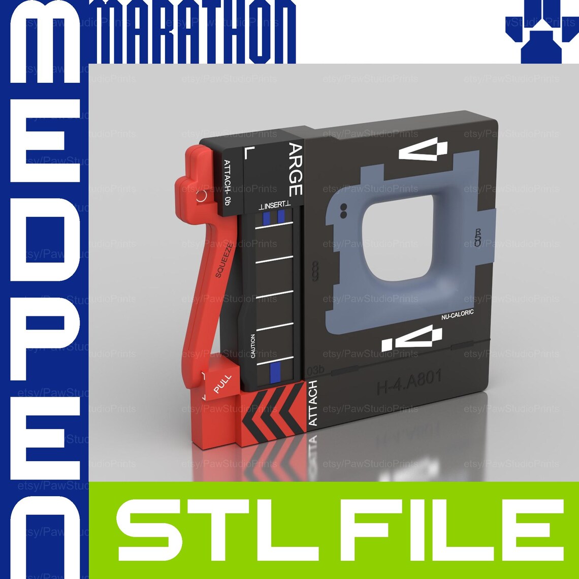 Cargador Marathon Shield [Archivo STL] - Etsy México