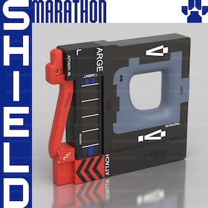 Marathon Shield Charger 3D prop