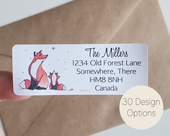 return mailing labels custom