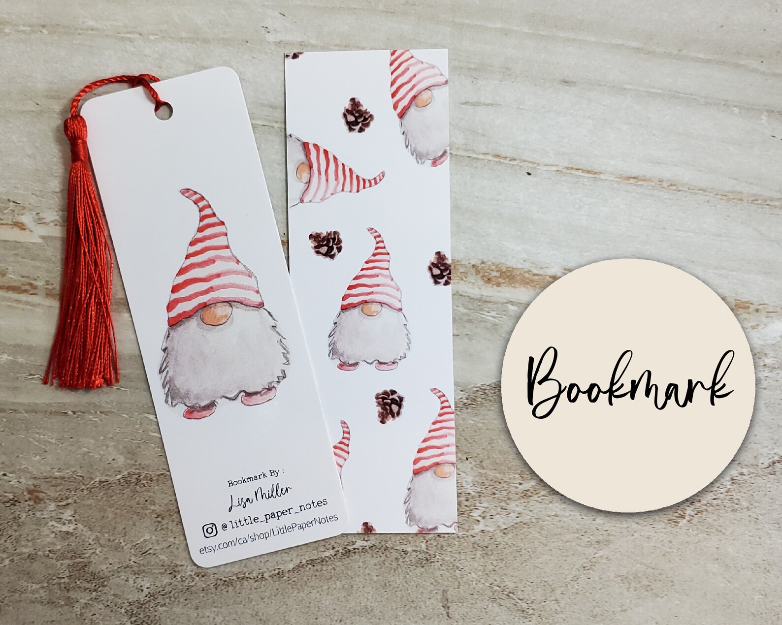 Bookmark Gnome Bookmark Cute Bookmark Gifts for readers Etsy