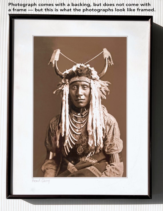 Jemez Pueblo Man Photograph: Restored Vintage Native