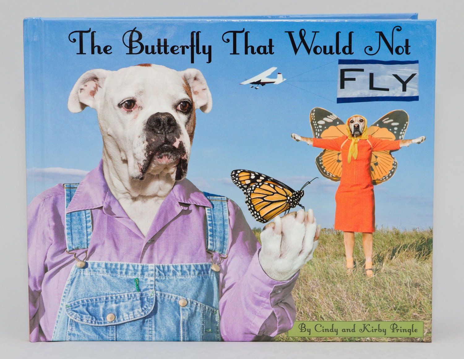 The Butterfly That Would Not Fly, Third Hardback Book With Dogs