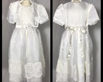 white lace confirmation dresses
