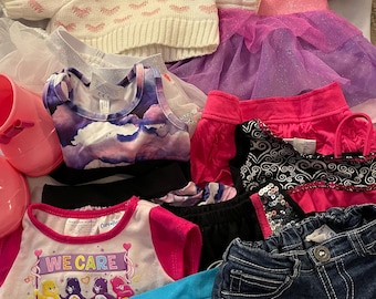U Pick Build a Bear BAB BABW Skirt Pink Blue White Ruffle Two Piece Swimsuit Set Boots Rainboots Sweater Care Bears T Shirt Jeans Shorts