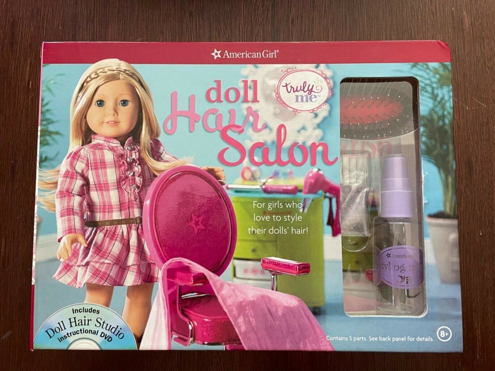 American Girl Truly Me Doll Hair Salon Kit With DVD Brush - Etsy Ireland American Girl Truly Me Doll Hair Salon Kit With DVD Brush - Etsy Ireland