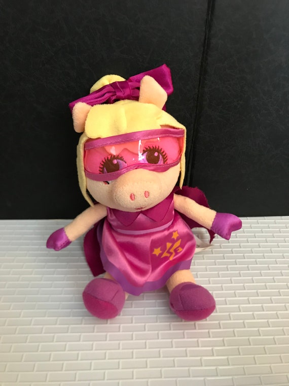 Disney Store Miss Piggy Muppet Babies Plush Pig Pink 14 Soft Toy Stuffed  Animal