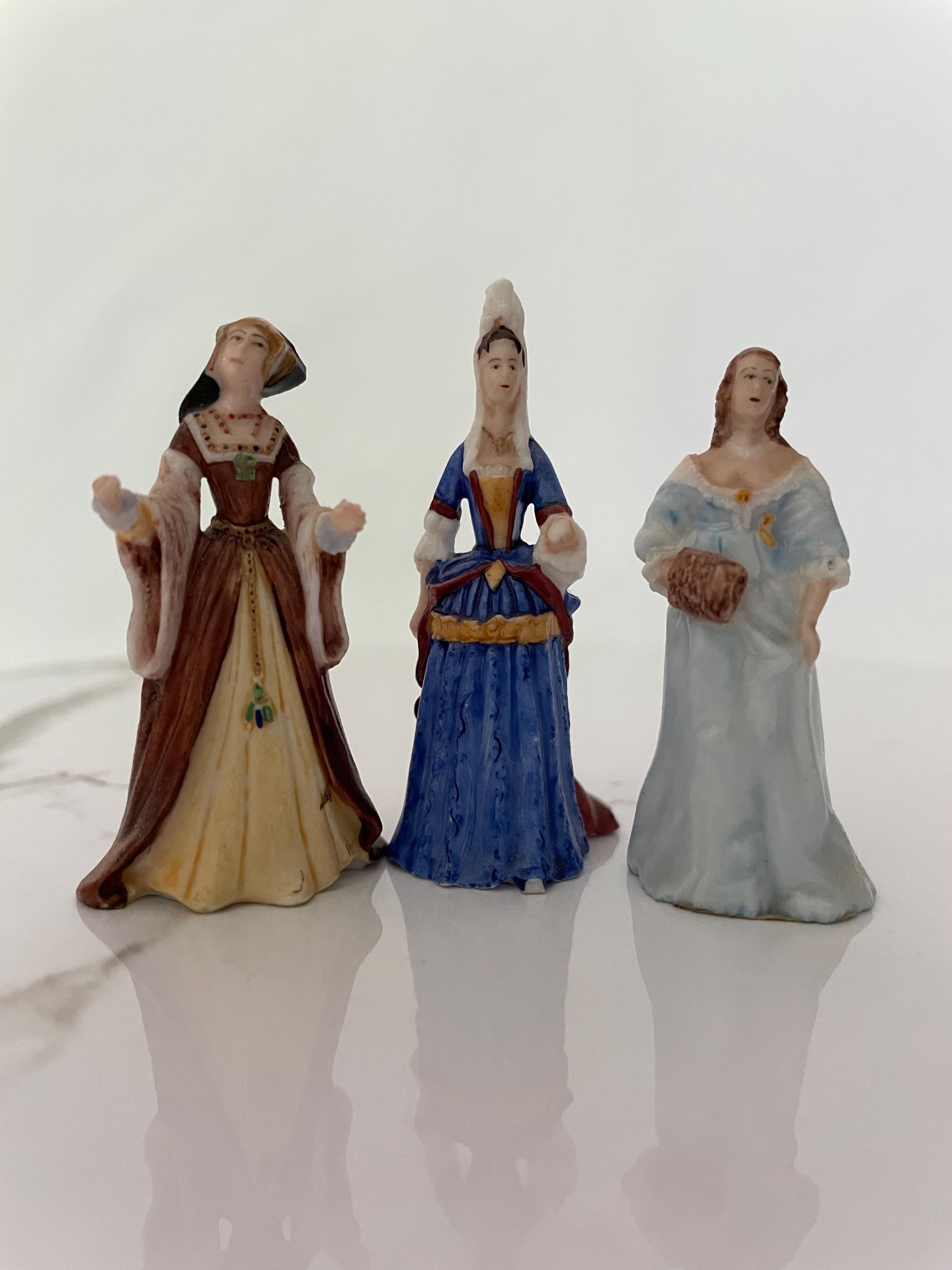 Vintage Franklin Mint Ladies of Fashion Fine Porcelain Miniature