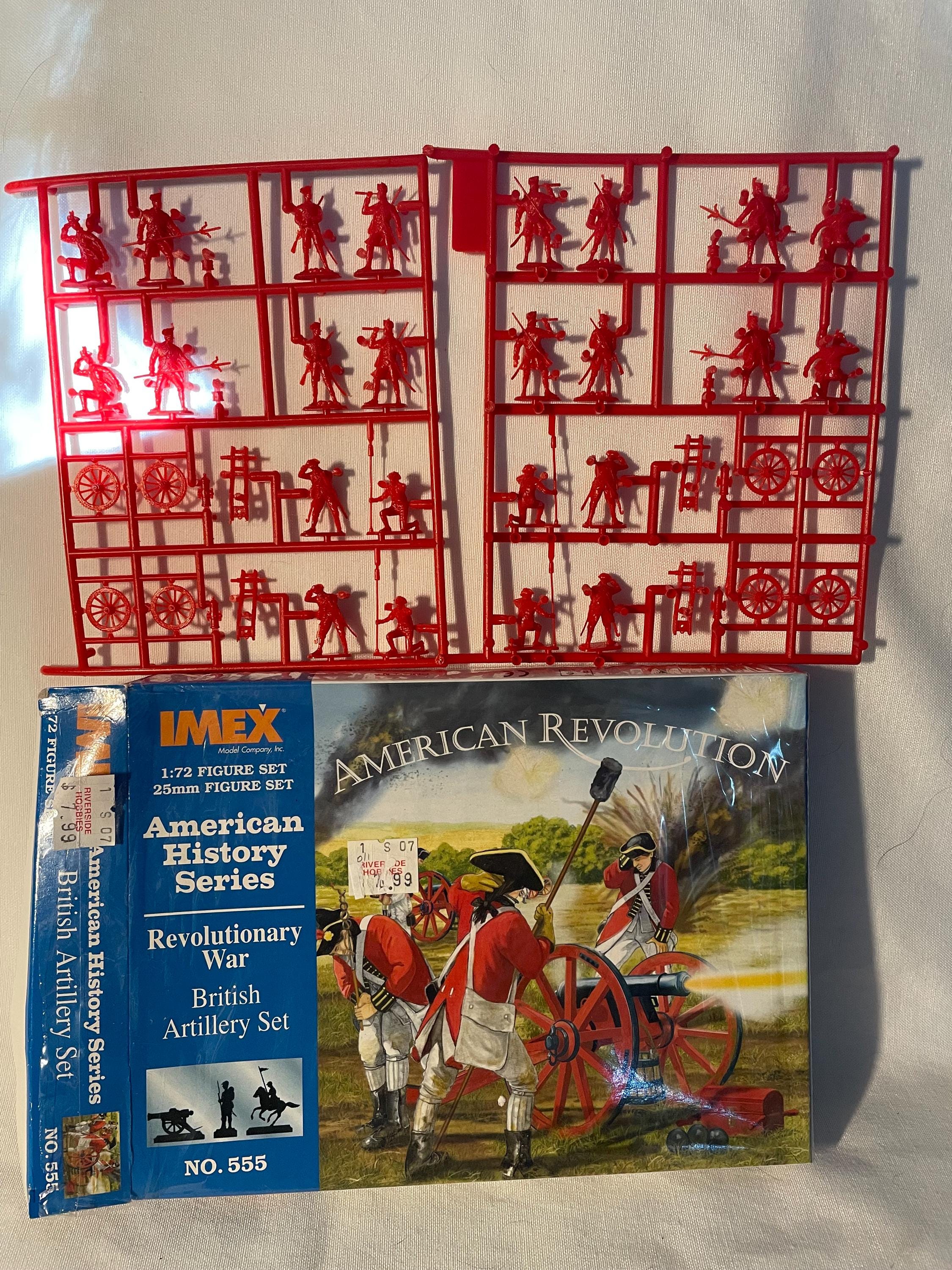 U Pick 1/72 Scale Military Figures Imex American Revolution 511