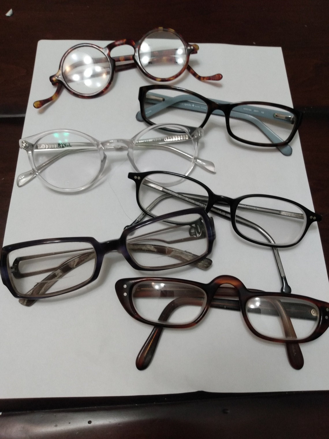 U Pick Plastic Saddle Bridge Eyeglasses Frames PRESCRIPTION - Etsy