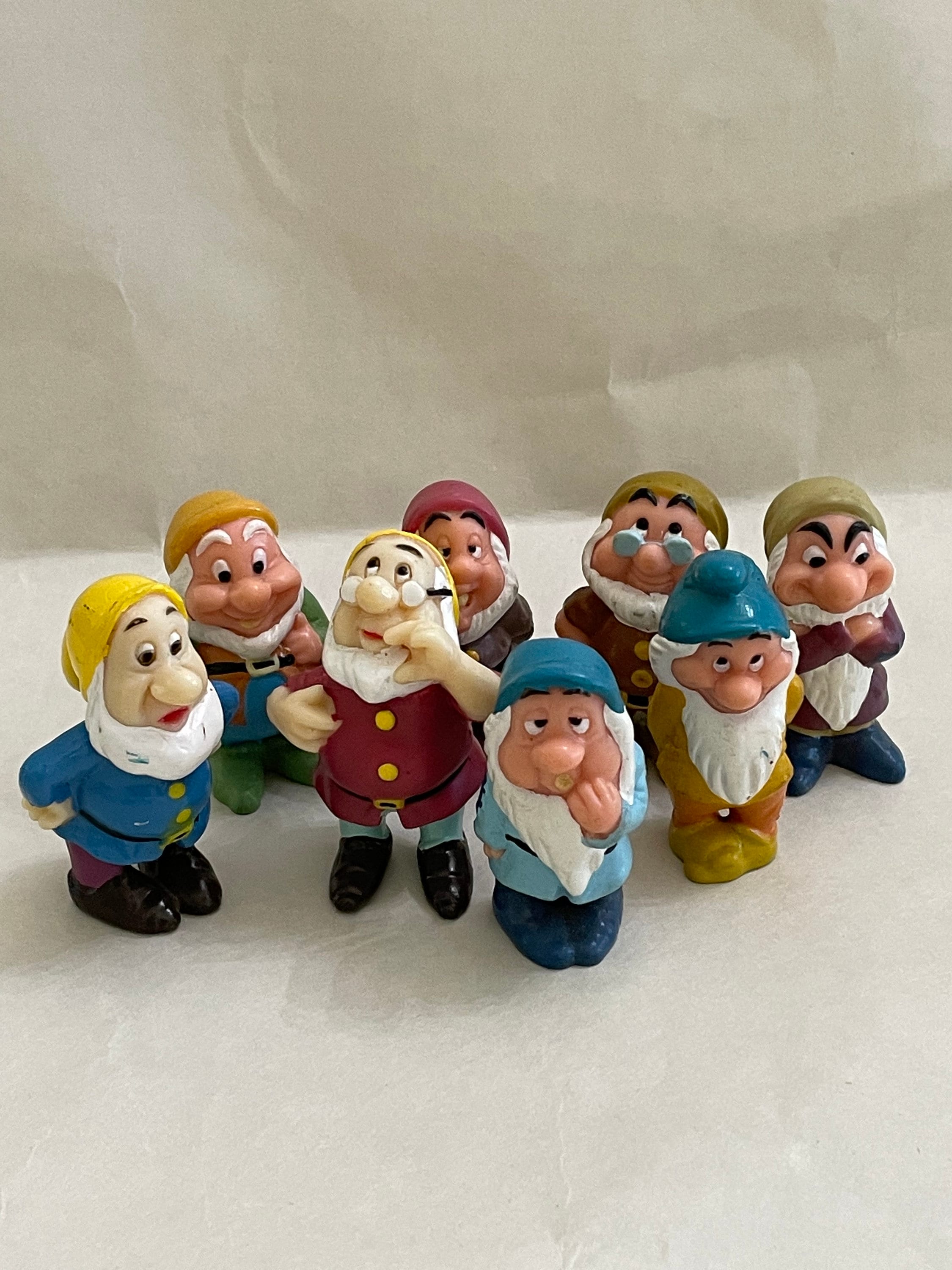 Seven Dwarfs Figurines; 1990s; 2018.66