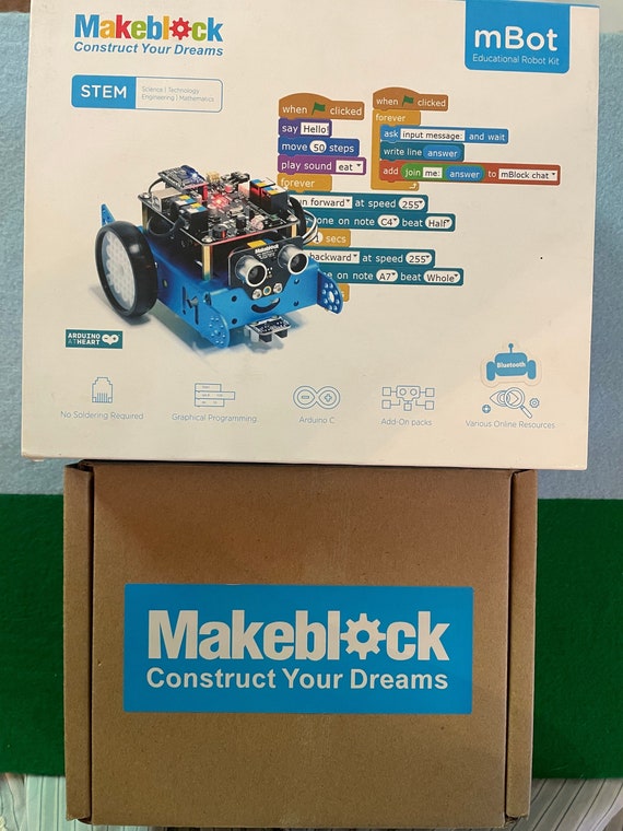 Makeblock Beginners DIY Mbot Kit 2.4G Version Bluetooth & Electronic Add on  Pack With Remote STEM Education Student Project Arduino C 